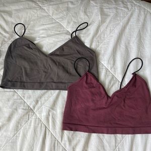 Free People Skinny Strap Seamless Brami Bundle; Size XS/S